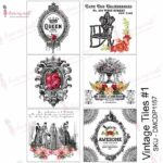 Transfer 21x30 Etiquetas Coloreadas