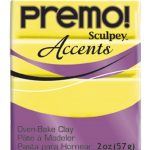 Arcilla Polimérica Premo Sculpey Amarillo Fluor 57Gr