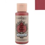 Pintura Tela Rojo Coral F608