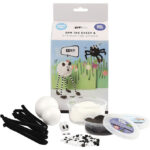 Kit materiales Sam the sheep & Striker the spider