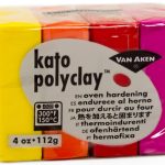 Arcilla polimerica Kato Polyclay colores calientes 112g