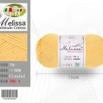 Lana De Algodón Piri Color Amarillo 4