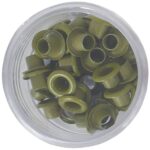 Eyelets Pistacho Aluminio