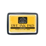 Tinta Dye Ink Pad Amarillo Cálido
