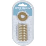 Planner Disc Color Corazón Oro