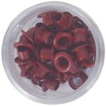 Eyelets Rojo Aluminio