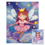 Kit Caja Con Diamantes Princesa Alas