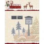 Troquel Buzón Y Arboles Navidad