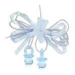 Lacitos Con Chupete Azul