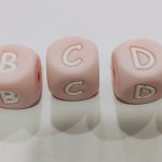 Abecedario Chupetero Rosa Letra D