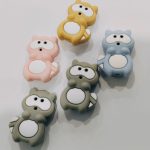 Mapache Rosa Chupetero Silicona