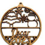 Bolas Madera Dm Personalizadas