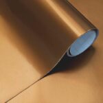 Vinilo Adhesivo Cobre Metalizado Mate 0,30x0,63Cm