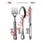 Easy Transfer Vintage Rich Cubiertos