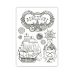 Molde Silicona Songs Of The Sea Din-A6