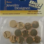 Boton Presión Dorado