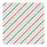 Hoja Acetato Candy Cane Lane