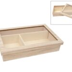 Caja Con Tapa Acrílico 38x25x7,5 Cm