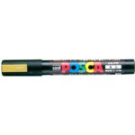 Uni Posca Rotulador Medio Dorado 25  1,8-2,5mm