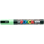 Uni Posca Rotulador Medio Verde claro 5  1,8-2,5mm