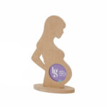 Portafoto Embarazada Con Base