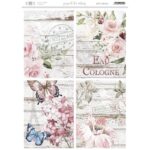 Papel De Arroz Jardin 29,7X42Cm