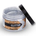 Pasta Relieve Glitter Plata 150 Cc