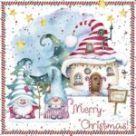 Hoja Servilleta Familia Gnomo