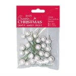 Bayas Decorativas Perlada