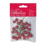 Bayas Decorativas Rojas