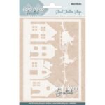 Stencil Pueblo Navideño