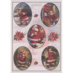 Hoja Para Recortar Papá Noel