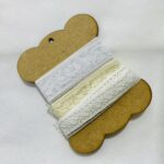 Bobina Con Juego De 3 Puntillas 1 Metro c/u