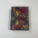 Libro de Piel con impresión Mariposa