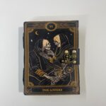 Libro de Piel con impresión the lovers