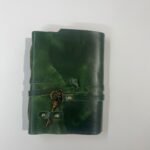 Libro de Piel color verde