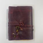 Libro de Piel color Rojo