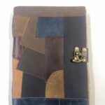 Libro De Piel Cosido Con Varios Colores