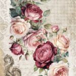 Papel de Arroz 57x33 Cm la Vie en Rosé II