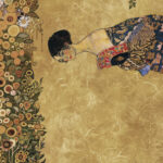 Papel De Arroz 54X33 Cm Abstract Art Garden