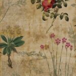 Papel De Arroz 54x33 Cm Flower III