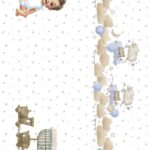Papel De Arroz 54X33 Cm Sweet Baby Boy Nursery