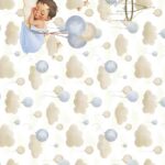 Papel De Arroz 54X33 Cm Sweet Baby Boy Dreams