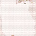 Papel De Arroz 54X33 Cm Sweet Baby Girl Teddy