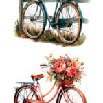 Decor transfer 60x90 Bicicletas