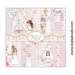 Block Comunión Niña Amor Y Fe 20x20