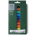 Set de 10 tubos de oleo de 12 ml winsor and newton