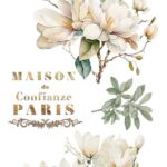 Decor transfer 15x30 Magnolias 4 Hojas