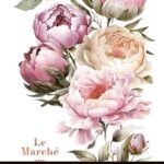 Decor transfer 20x30 Peonias 3 hojas