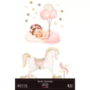 Decor transfer 60x90 Sweet Baby Girl